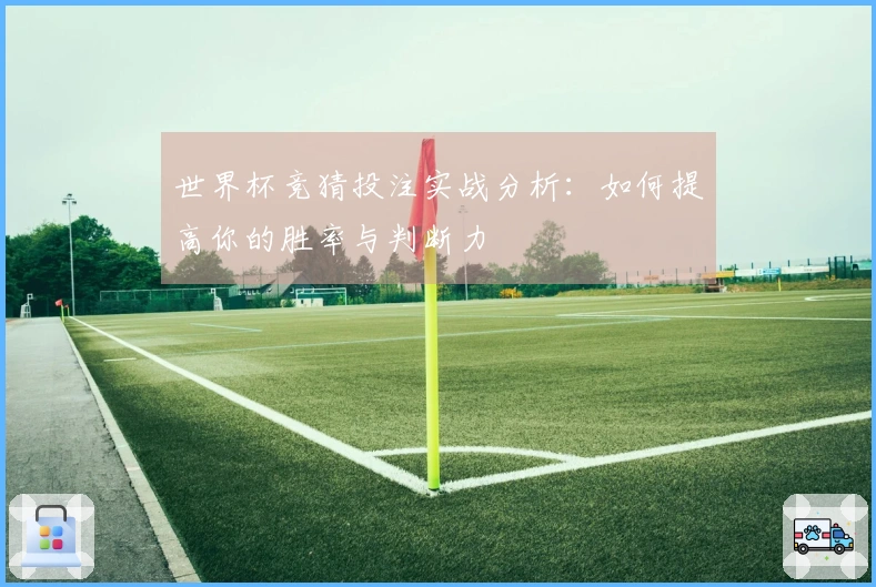 世界杯竞猜投注实战分析：如何提高你的胜率与判断力